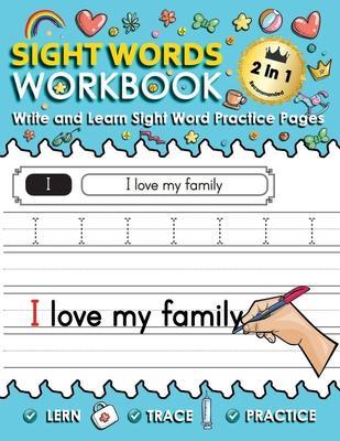 Sight Words Workbook: Write and Learn Sight Word Practice workbooks for kindergarteners - Homeless Tele