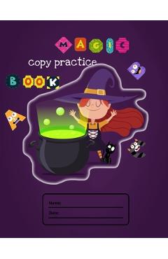 Poza produsului Magic copy practice book: Cute Letter Tracing Notebook for Toddlers 2-4 Years Old, dyslexia tools with calligraphy kits for kids and scholastic - Yacine Ilyas