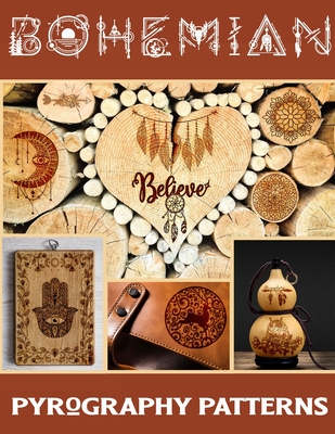 Bohemian Pyrography Patterns: Collection of Pyrography Patterns Traceable for Beginners and Advanced - Artsy Betsy