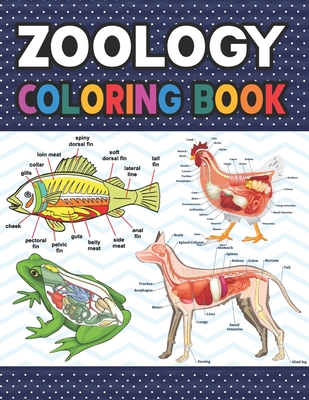 Zoology Coloring Book: Medical Anatomy Coloring Book for kids Boys and Girls. Zoology Coloring Book for kids. Stress Relieving, Relaxation & - Darjeylone Publication