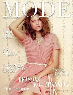 Mode Lifestyle Magazine - Reasons to be Thankful: Collector's Edition - Vintage Fashion Cover - Alexander Michaels