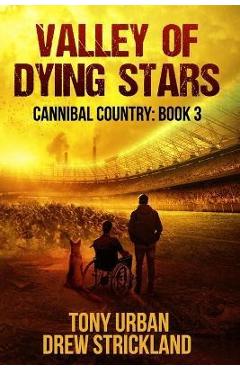 Coperta cărții 'Valley of Dying Stars: A Post Apocalyptic Thriller - Drew Strickland'