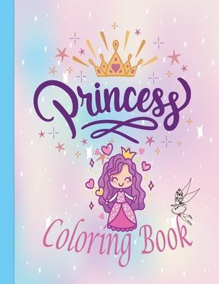 princess coloring book: Pretty Princesses Coloring drawing Book for Girls, Boys, and Kids of All Ages 8.5x11 inch 120 page - Pash Pasha