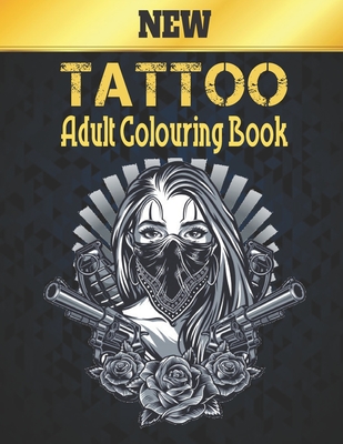 Colouring Book Tattoo Adult: Beautiful Stress Relieving 50 one Sided Tattoo Designs for Stress Relief and Relaxation Amazing Tattoo Designs to Colo - Qta World