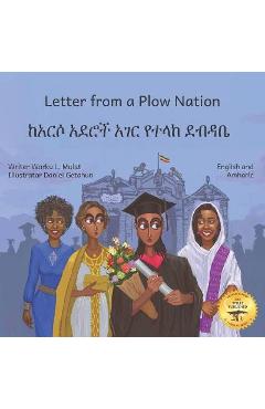 Coperta cărții 'Letter From a Plow Nation: From Ethiopia With Love in Amharic and English - Ready Set Go Books'
