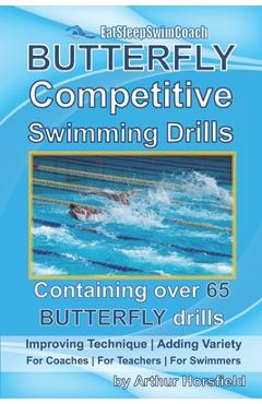Poza produsului BUTTERFLY Competitive Swimming Drills: Improve Technique - Add Variety - For Coaches - For Teachers - For Swimmers - Containing Over 65 BUTTERFLY Dril - Arthur Horsfield