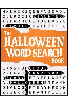 Poza produsului Halloween Word Search Book: A Spooky Halloween Puzzle Book for Adults and Teens - Cormac Ryan Press