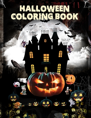 Halloween Coloring Book: Relaxing Halloween coloring books for adults 102 8.5 x 11 pages - Masab Press House