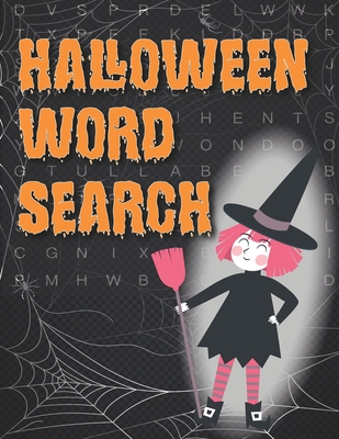 Halloween Word Search: Large Print Word Search Puzzle To Improve Spelling, Vocabulary, And Memory For Kids - Word Search Puzzles For Kids Act - Bushra Jawahar