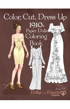 Dollys and Friends Originals 1940s Paper Dolls: Forties Vintage Fashion  Dress Up Paper Doll Collection