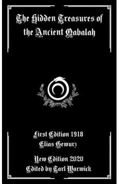 Coperta cărții 'The Hidden Treasures of the Ancient Qabalah - Tarl Warwick'