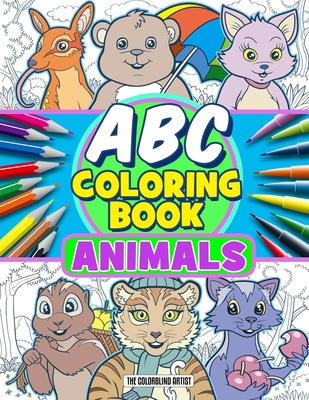 ABC Coloring Book Animals: Coloring Book for KIds - All ages - Olan Orig