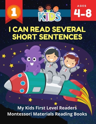 I Can Read Several Short Sentences. My Kids First Level Readers Montessori Materials Reading Books: 1st step teaching your child to read 100 easy less - Rockets Alexa Club