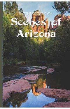 Coperta cărții 'Picture Book Of Scenes Of Arizona: Large Print Book For Seniors with Dementia or Alzheimer's - Old Church Lane Books'