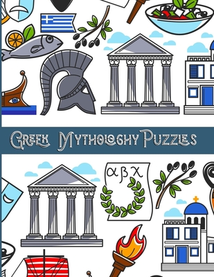 Greek Mythology Puzzles: Large Print Word Search and Complex Mazes Activity with Easy to Medium and Extreme Sudoku for Adult Anxiety - Ancient - Coloring Crafts Publications