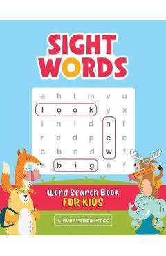 Poza produsului Sight Words: Word Search Book for Kids - Clever Panda Press