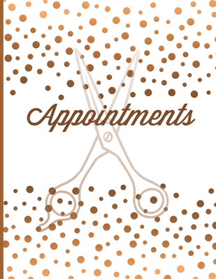 Appointments: Hair Salon Appointment Setting Book - Wackyartchick Productions