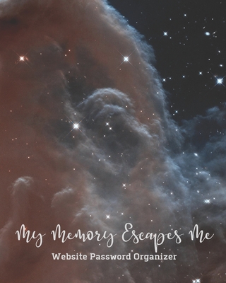 My Memory Escapes Me Website Password Recorder: Hubble Outer Space Horsehead Nebula Night Sky Cover Track Site Login Account Information - Gifted Life Co
