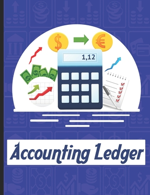 accounting ledgers for bookkeeping: Accounting General Ledge, sustained and long lasting tracking and record keeping Size:8.5