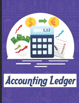 accounting ledgers for bookkeeping: Accounting General Ledge, sustained and long lasting tracking and record keeping Size:8.5