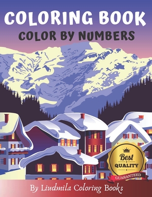 Mystery Color By Number Coloring Book For Adult: An Adult Color By