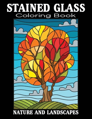 Stained Glass Coloring Book - Stained Glass Coloring Book