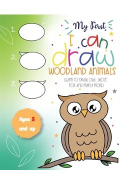 How To Draw Cute Animals Made Easy: Sketch Books for Kids Age 4-5