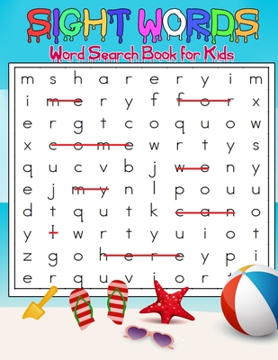 Sight Words Word Search Book for Kids: High Frequency Words Activity Book for Raising Confident Readers (8,5 x 11 inches ): Sight Words Word Search Bo - Upgrade Brains