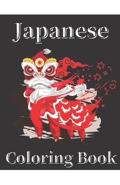 Poza produsului Japanese Coloring Book: Art Books for Adults and Teens-Best Colored Magazines full of Anti-Stress Coloring Pages-Funny Interior from Japan ful - Micheal Drawing