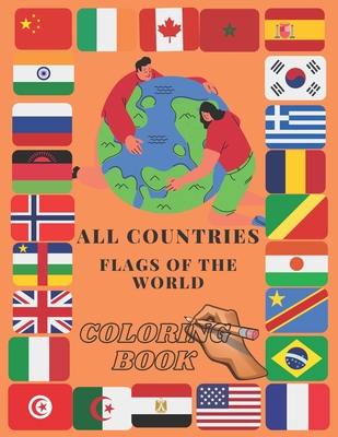 All countries flags of the world Coloring Book: capitals and flags of the world - Novo Coloring Book