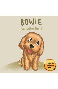 Coperta cărții 'Bowie - The Goldendoodle - Martin Alvaro'