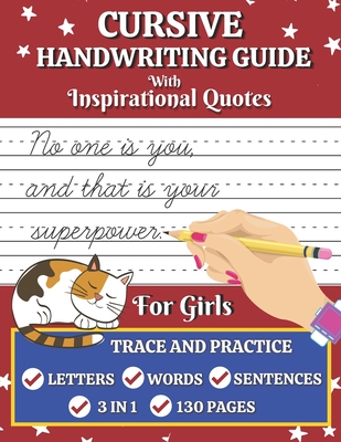 Cursive Handwriting Guide for Girls: Cursive Letters, Words, and Sentences Tracing and Practicing Notebook For Students, Teens, Adults, Beginners to L - Shayan Senior