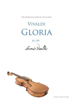 Coperta cărții 'Vivaldi Gloria (RV 589) Piano Vocal Score - Antonio Vivaldi'