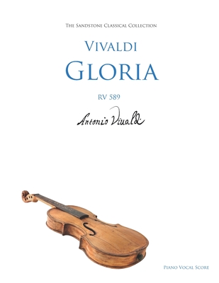 Coperta cărții 'Vivaldi Gloria (RV 589) Piano Vocal Score - Antonio Vivaldi'