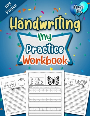 Learn to Write Letter Tracing Book: Preschool Handwriting Practice Alphabet Letter Tracing Workbook for Pre K, Kindergarten and Kids Ages 3-5 - Dibble Dabble Press