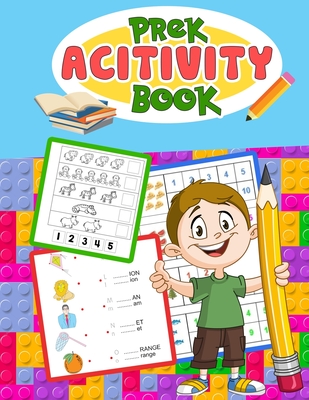 PreK Activity Book: Wonderful Activity Book For Preschool, PreK, Kindergarten - Esposito Bella