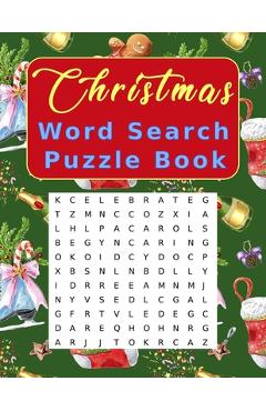 Christmas Word Search Puzzle Book: Large Print Crossword Puzzles for Adults and Kids - Natalia Black