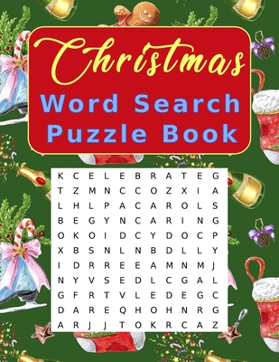 Christmas Word Search Puzzle Book: Large Print Crossword Puzzles for Adults and Kids - Natalia Black