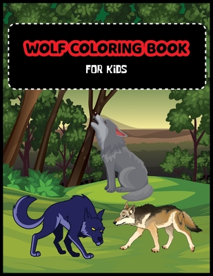 Coloring Books For Teens: Wolves & More: Advanced Animal Coloring