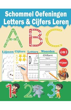 Coperta cărții 'Schommel Oefeningen, Letters en Cijfers Leren Vanaf 4 Jaar: Mijn boek Activiteiten Thuis XXL +4 jaar. Leer lijnen,'