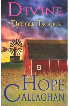 Coperta cărții 'Divine Double Trouble: A Divine Cozy Mystery Novel - Hope Callaghan'