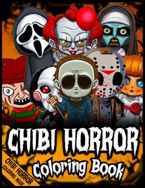Chibi Horror coloring book: Creepy Chibi coloring book - Candace Thomas