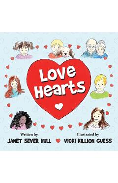 Coperta cărții 'Love Hearts - Janet Sever Hull'