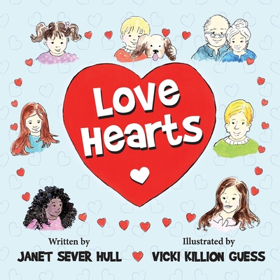Coperta cărții 'Love Hearts - Janet Sever Hull'