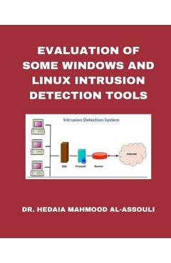 Coperta cărții 'Evaluation of Some Windows and Linux Intrusion Detection Tools - Hidaia Mahmood Alassouli'