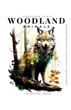 Coperta cărții 'Woodland Animals (coloring Book) - Anton Fox'