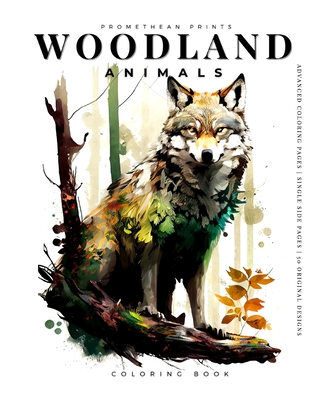 Woodland Animals (coloring Book) - Anton Fox