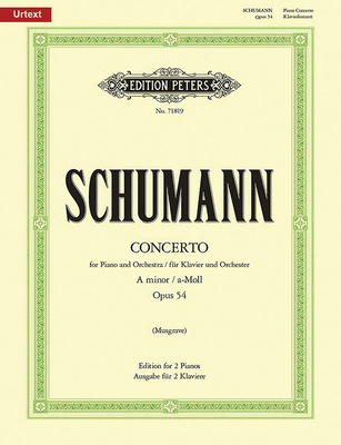 Piano Concerto in a Minor Op. 54 (Edition for 2 Pianos): Sheet - Robert Schumann