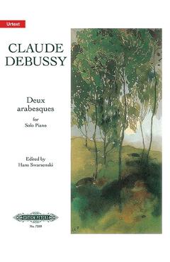 Coperta cărții '2 Arabesques for Piano: Urtext, Sheet - Claude Debussy'