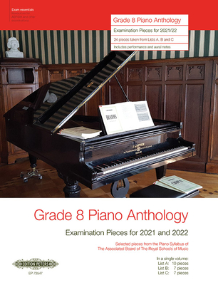 Grade 8 Piano Anthology -- Examination Pieces for 2021 and 2022: Sheet - Alfred Music